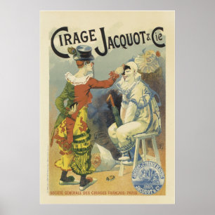  Franse Posters - Clowns Circus