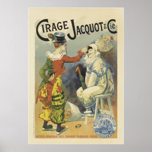  Franse Posters - Clowns Circus (Voorkant)
