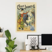  Franse Posters - Clowns Circus (Thuiskantoor)