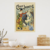  Franse Posters - Clowns Circus (Keuken)