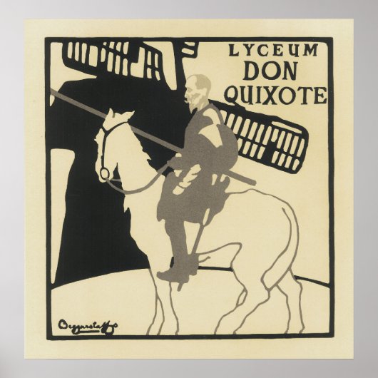 Franse Posters - Don Quixote (Voorkant)