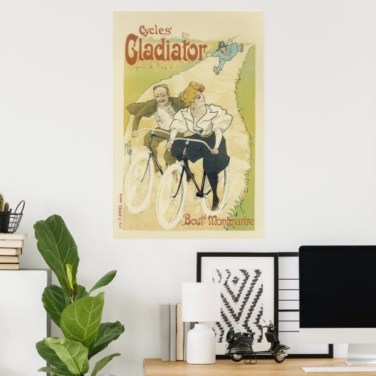  Franse Posters - fietsen (Thuiskantoor)