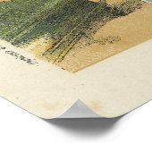 Franse Posters met klauterts - warme chocolade (Hoek)