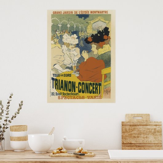  Franse Posters - Muziek in het park (Keuken)