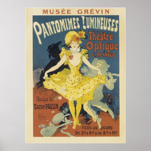 Franse Posters - Theater Optique (Voorkant)