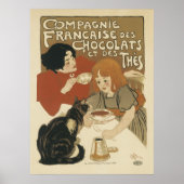 Franse Posters voor nieuwe kunst - Chocolade (Voorkant)