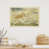 Franse Posters - Zeemeermin (Keuken)