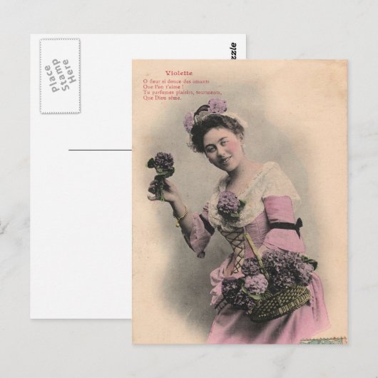 Franse postkaart (Voorkant / Achterkant)
