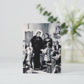 Franse priester Saint Louis de Montfort Briefkaart (Staand voorkant)