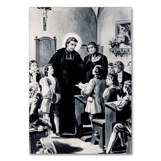 Franse priester Saint Louis de Montfort Kaart (Voorkant)