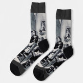 Franse priester Saint Louis de Montfort Sokken (Links)