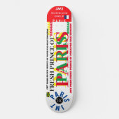 FRANSE PRINS VAN PARIJS 8 1/4" Skateboard Deck (Voorkant)