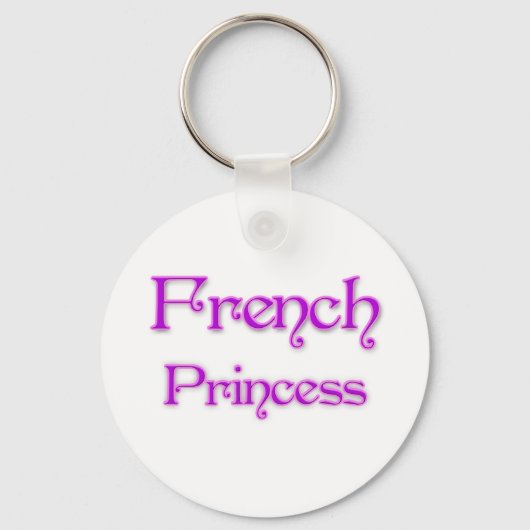 Franse prinses sleutelhanger (Voorkant)