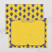 Franse Proventies voor persoonlijk gebruik Notitiekaartje (Voorkant / Achterkant)