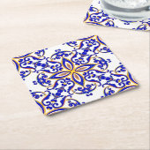 Franse provincie kartonnen onderzetters (Schuin)