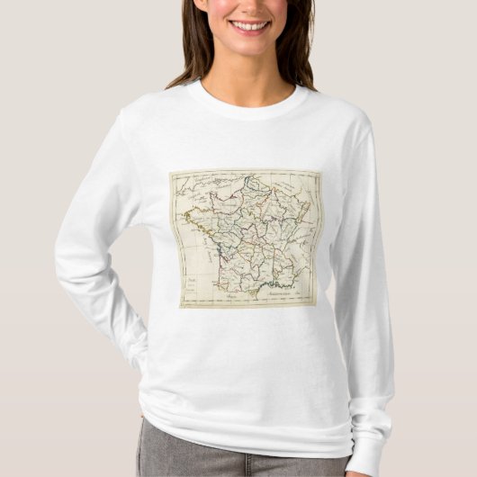 Franse provincies t-shirt (Voorkant)