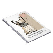 Franse puppies met bulldog - Cute and full of Love Notitieboek (Rechterzijde)