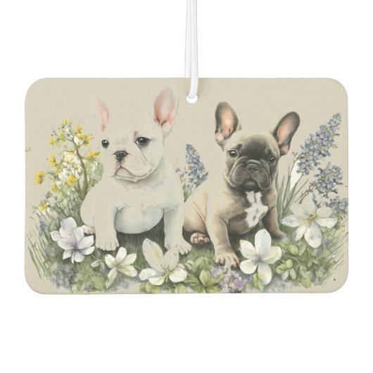 Franse Puppy's Luchtverfrisser (Voorkant)