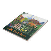 Franse Quarter Balcony-keramische Tegel Tegeltje (Zijkant)