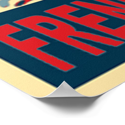 Franse Quarter Banjo Player Poster (Hoek)