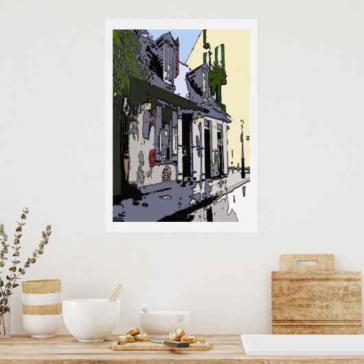 Franse Quarter Black Smith Shop, Poster (Keuken)