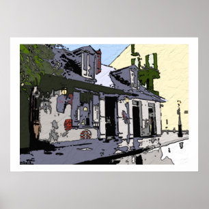 Franse Quarter Black Smith Shop, Poster