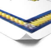 Franse Quarter Street Name, add you Name, Custom Poster (Hoek)