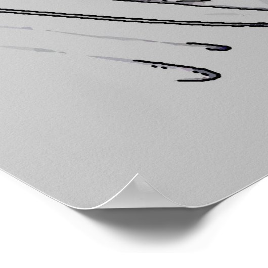 Franse Quarter Street Poster (Hoek)