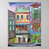 Franse Quarter Street Poster (Voorkant)