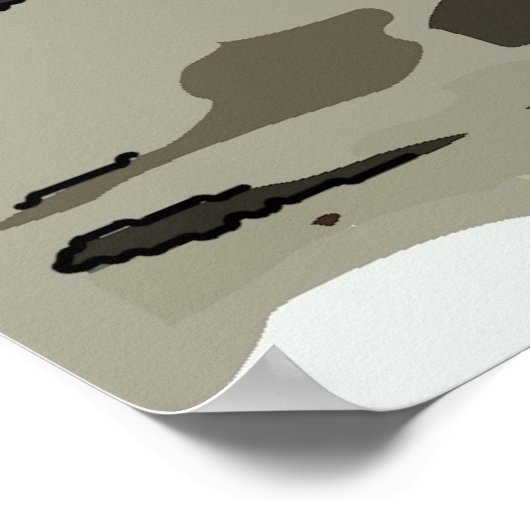 Franse Quarter Street Poster (Hoek)