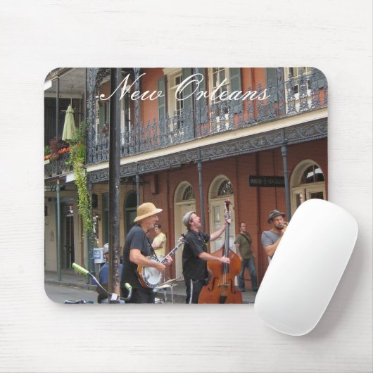 Franse Quarter Street Scene Muismat (Met muis)