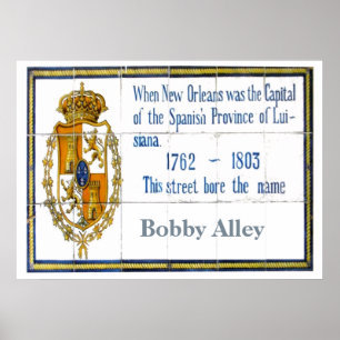 Franse Quarter Tegel Mural, Aanpassen Poster