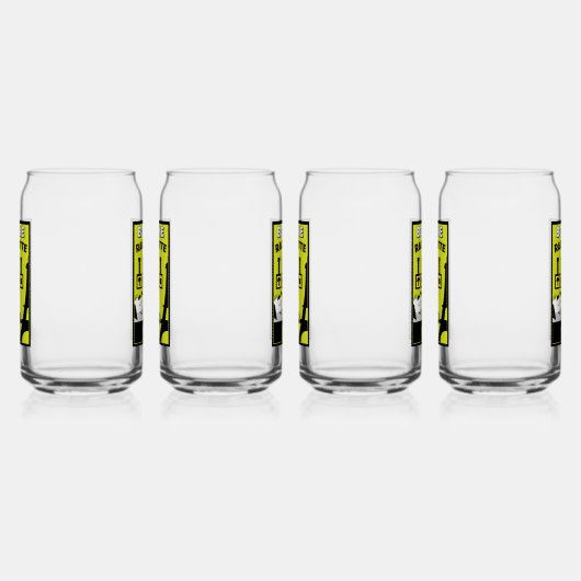 Franse raclette blikvorm glas (Links)