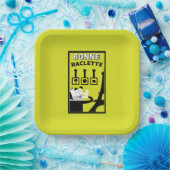 Franse raclette papieren bordje (Feest)