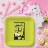 Franse raclette papieren bordje (Feest)