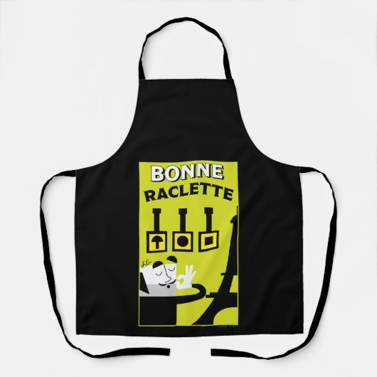 Franse raclette schort (Voorkant)