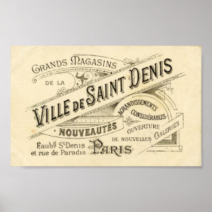 Franse reclame 2 Poster