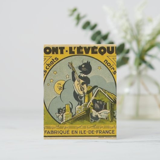  Franse reclame Briefkaart (Staand voorkant)