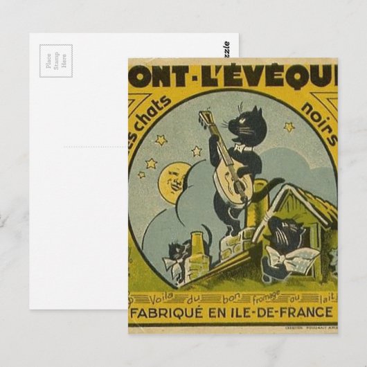  Franse reclame Briefkaart (Voorkant / Achterkant)