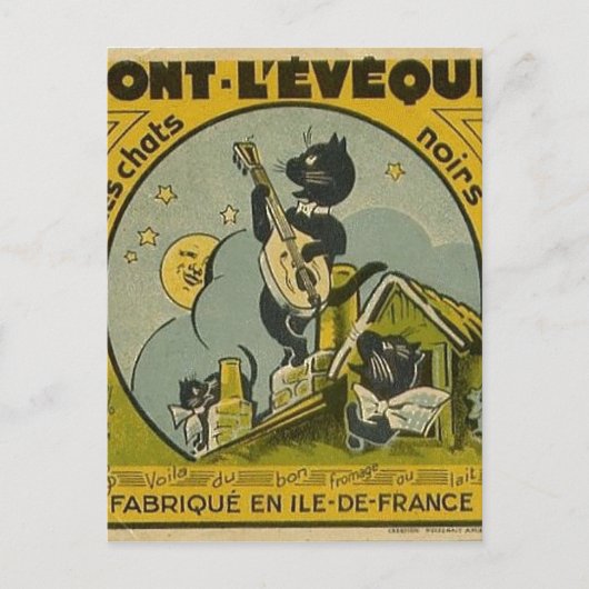 Franse reclame Briefkaart (Voorkant)