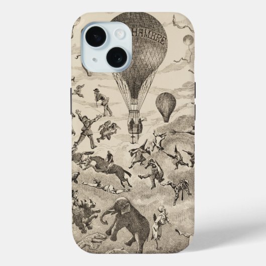 Franse reclame voor ballonfabrikant Case-Mate iPhone case (Achterkant)