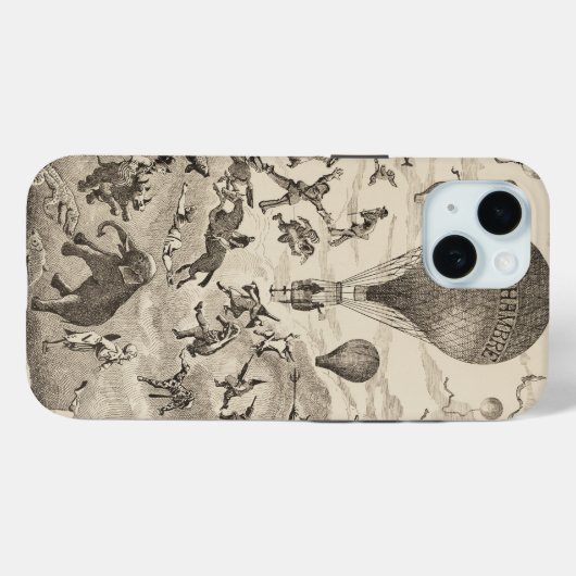 Franse reclame voor ballonfabrikant Case-Mate iPhone case (Achterkant (horizontaal))