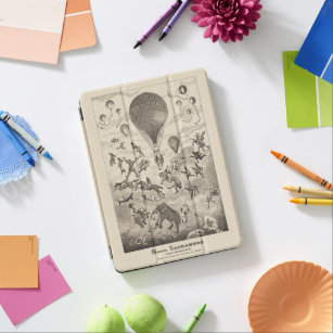 Franse reclame voor ballonfabrikant iPad air cover