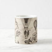 Franse reclame voor ballonfabrikant koffiemok (Center)