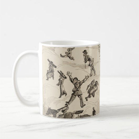 Franse reclame voor ballonfabrikant koffiemok (Links)