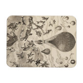 Franse reclame voor ballonfabrikant magneet (Horizontaal)