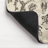 Franse reclame voor ballonfabrikant muismat (Hoek)