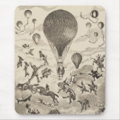 Franse reclame voor ballonfabrikant muismat (Voorkant)