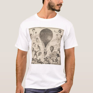 Franse reclame voor ballonfabrikant t-shirt