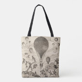 Franse reclame voor ballonfabrikant tote bag (Achterkant)